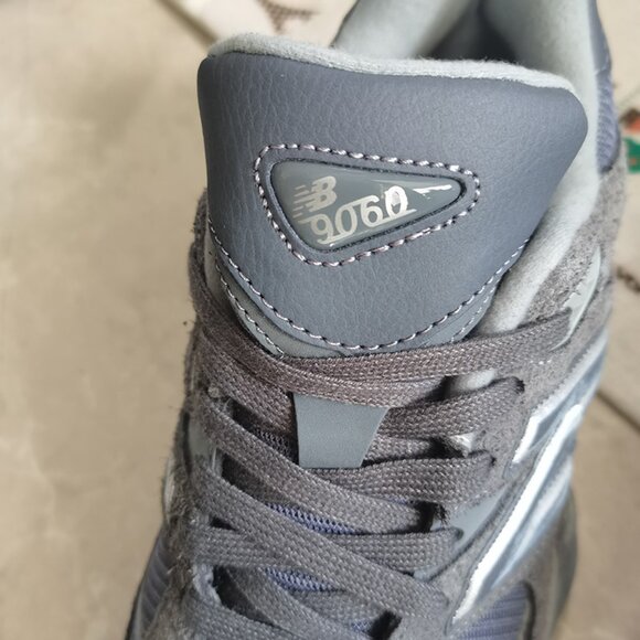Gray New Balance NB 9060 Sneakers - Picture 5 of 10